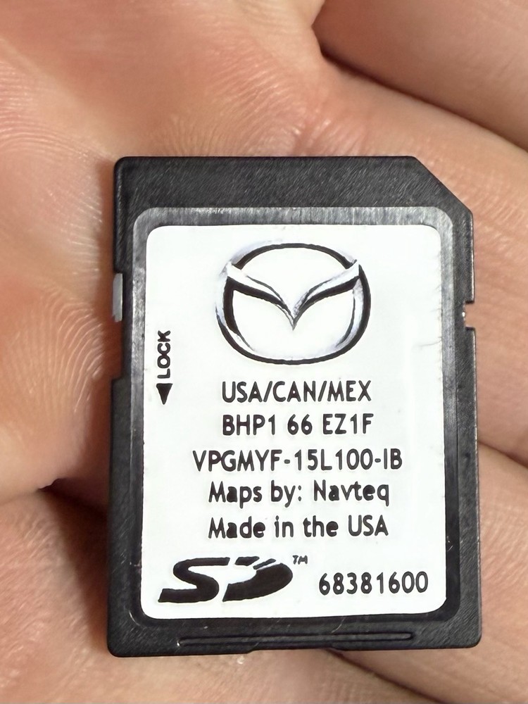 Mazda GPS Map Data Navigation System  CX5 CX-5 BHP166EZ1F