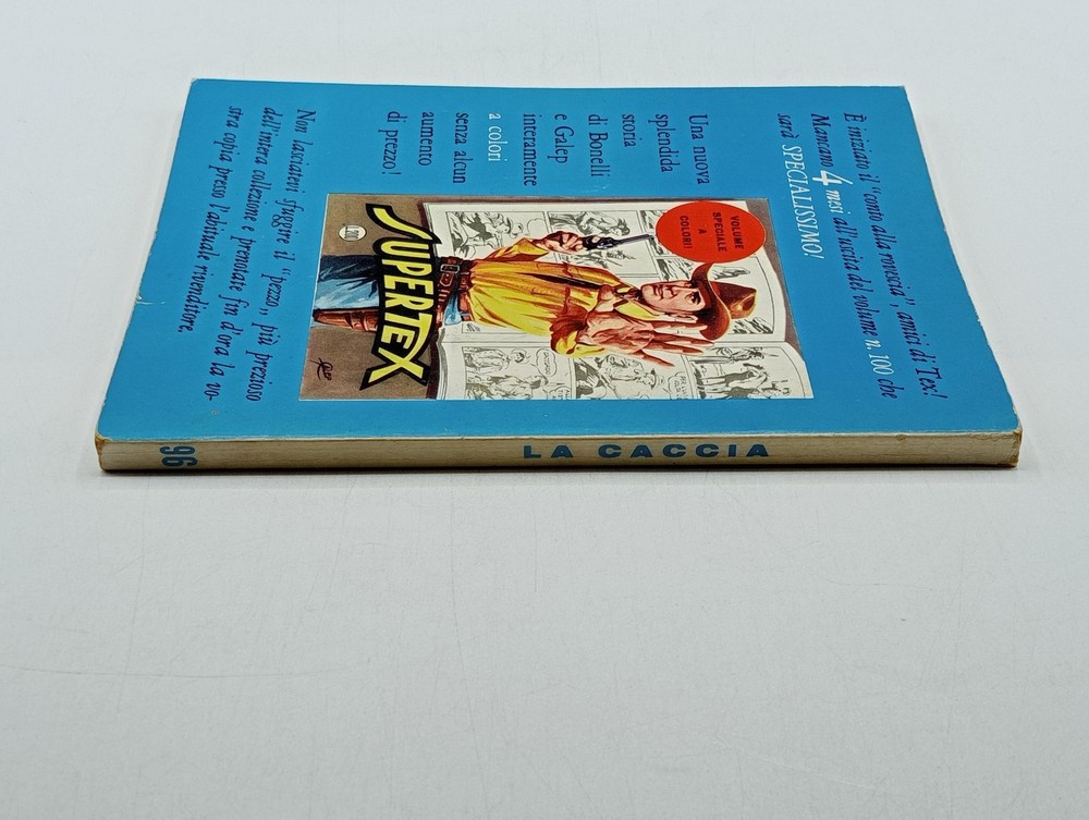 TEX BONELLI comic book first edition number 96 200 LIRE