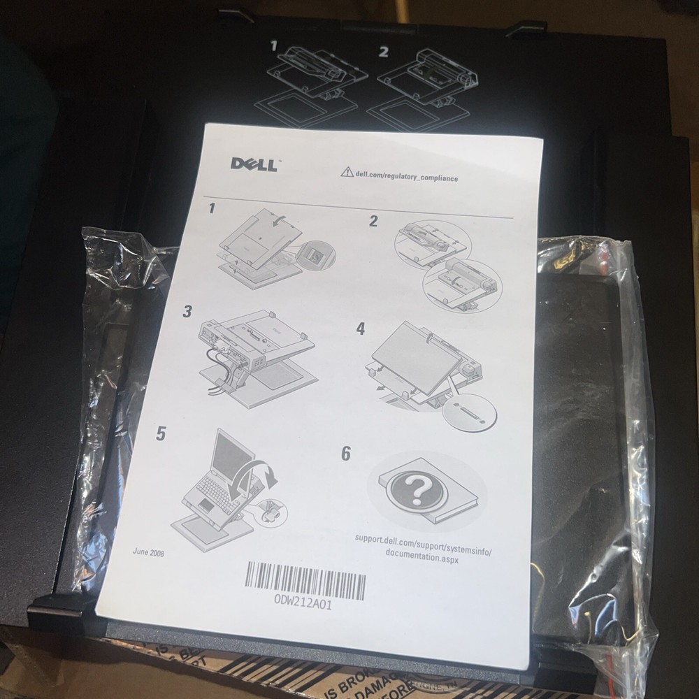 Dell E/VIEW Notebook Docking Station Stand XY5PP