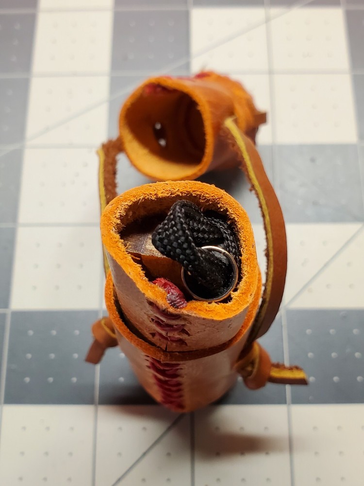 Pocket Fire Kit, Leather Brown