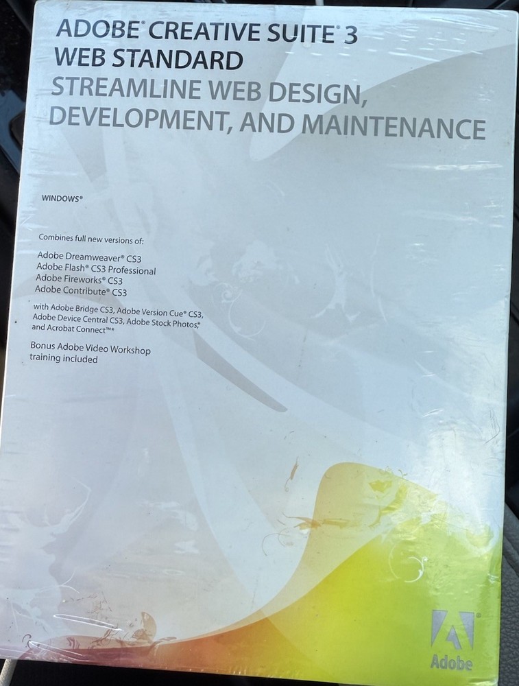 Adobe Creative Suite 3 Design Standard Software 3 (NEW In Sealed Box)