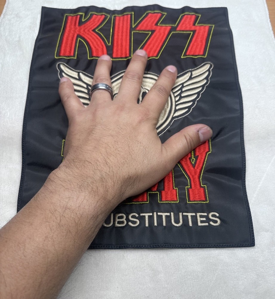 KISS Army - Big Sew-on Patch, 10.75 X 9.25 X 13 Inch