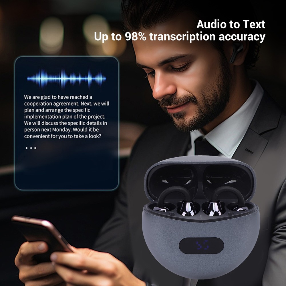 Smart Bluetooth Earbuds For Global Communication