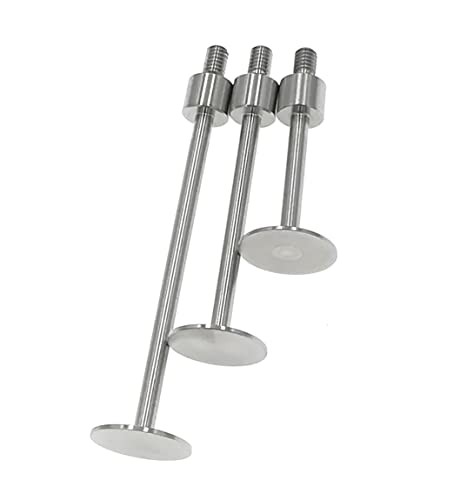 Flat Contact Points for Dial Indicator Depth Gauge 0.4mm Thickness 10mm A SET