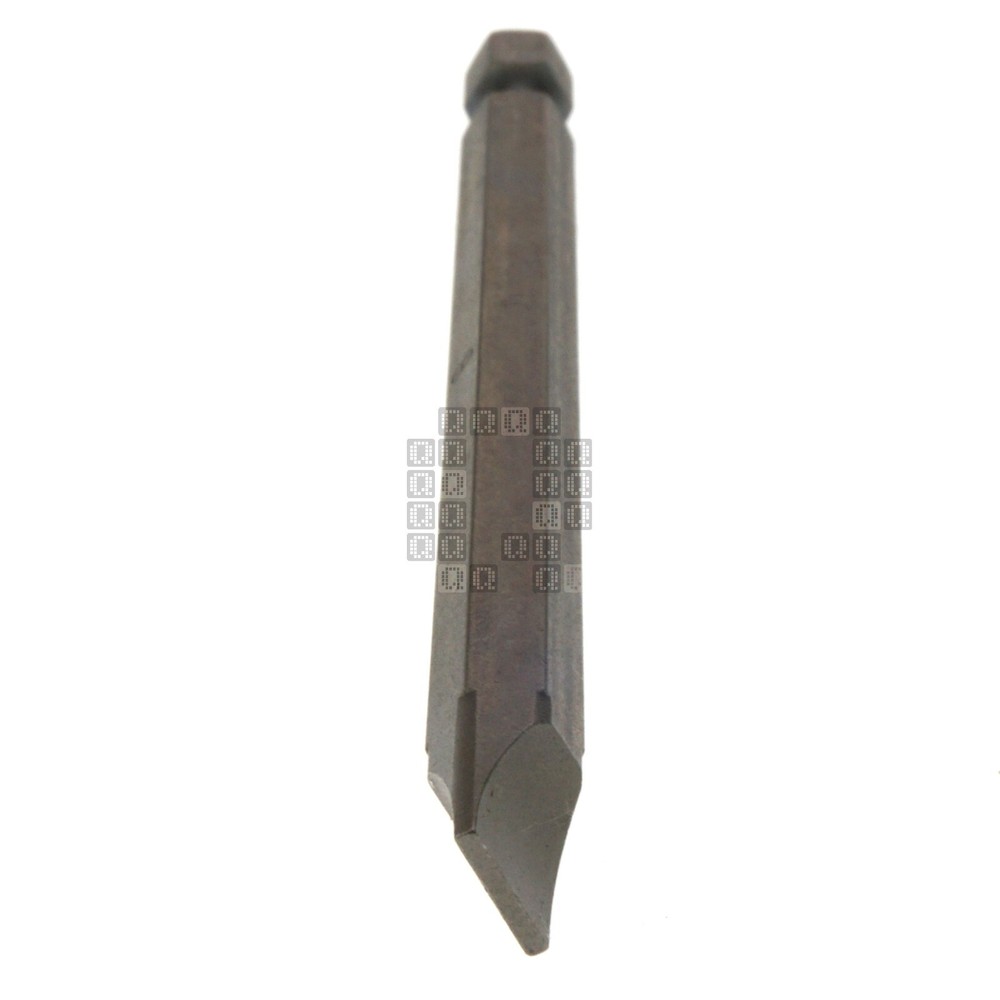 BLU-MOL 00820 #8 Slotted Screwdriver Bit, 4" Length
