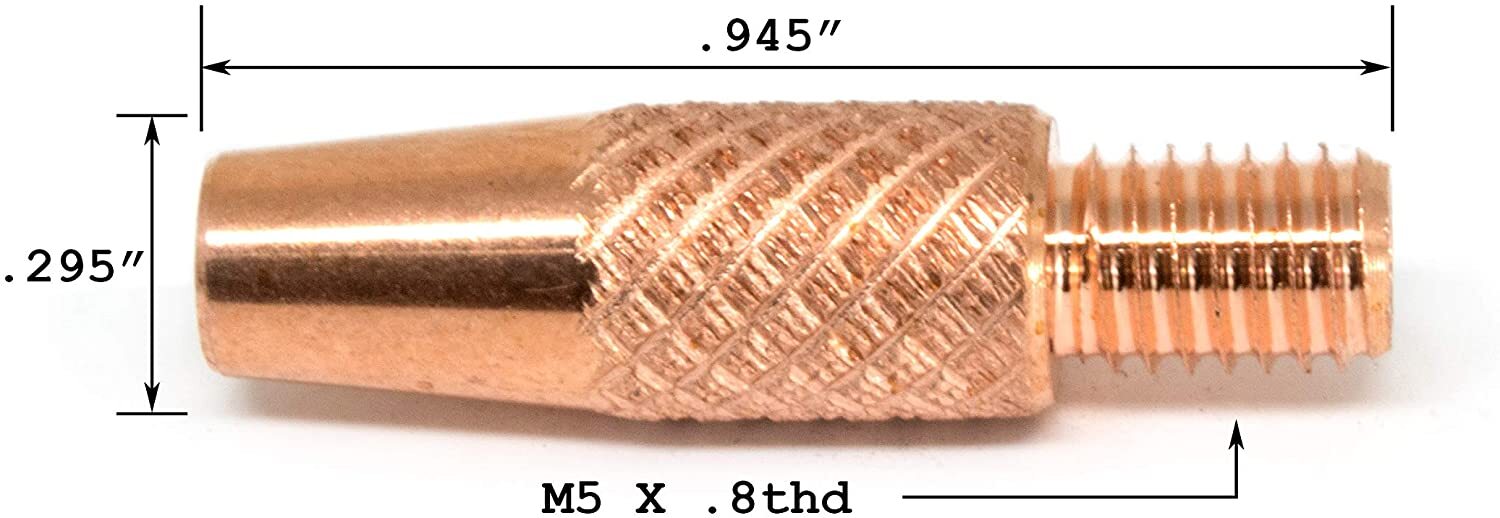 Contact Tips 186-406 .035" 30-PK 186406 for Miller Spoolmate 100, 3035, 185