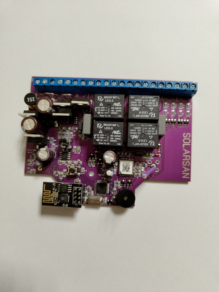 SOLARSAN digital solar tracker with built-in GPS receiver SV3
