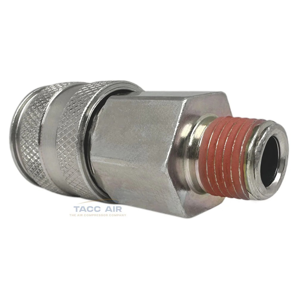 Universal 1/4" Male NPT Air Compressor Hose Quick Connect Coupler Socket