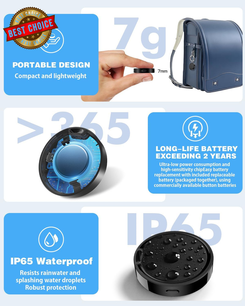 Air Tags for Android,Air Tags-4 Pack Android,Android Tracker Tags,2 Year Battery