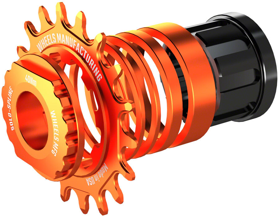 Wheels Manufacturing SOLO-SPLINE Micro Spline Single Speed Conversion Kit -
