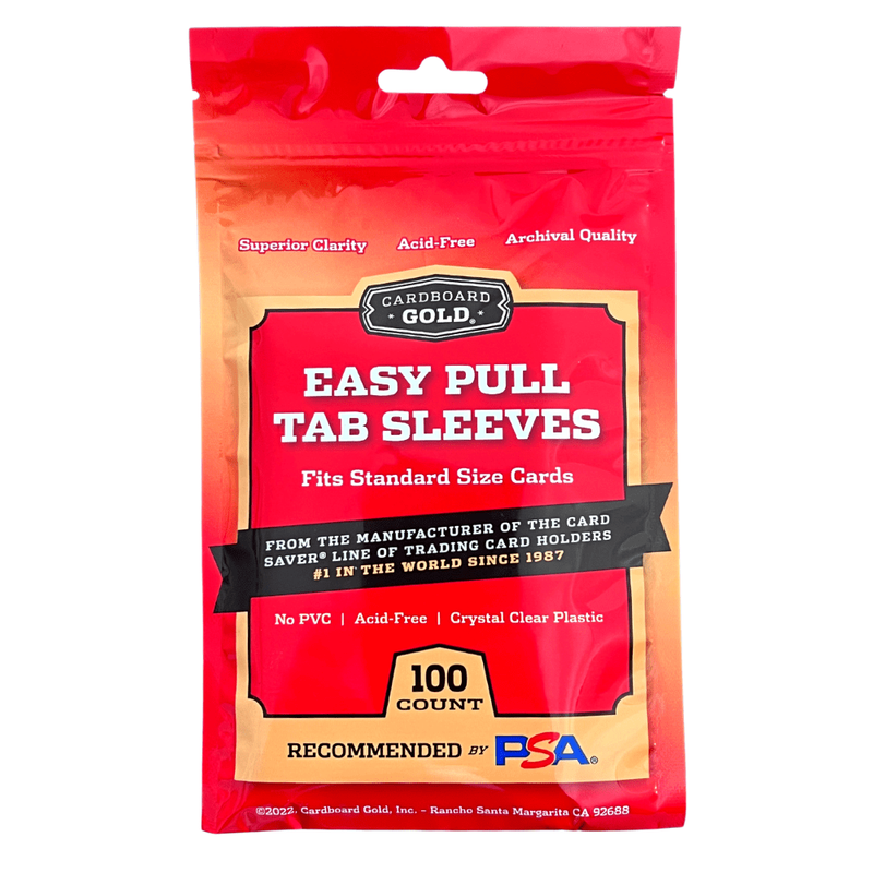 5000 CBG Easy Grip Pull Tab Saver Premium Pro Trading Card Soft Sleeves 🔥🔥