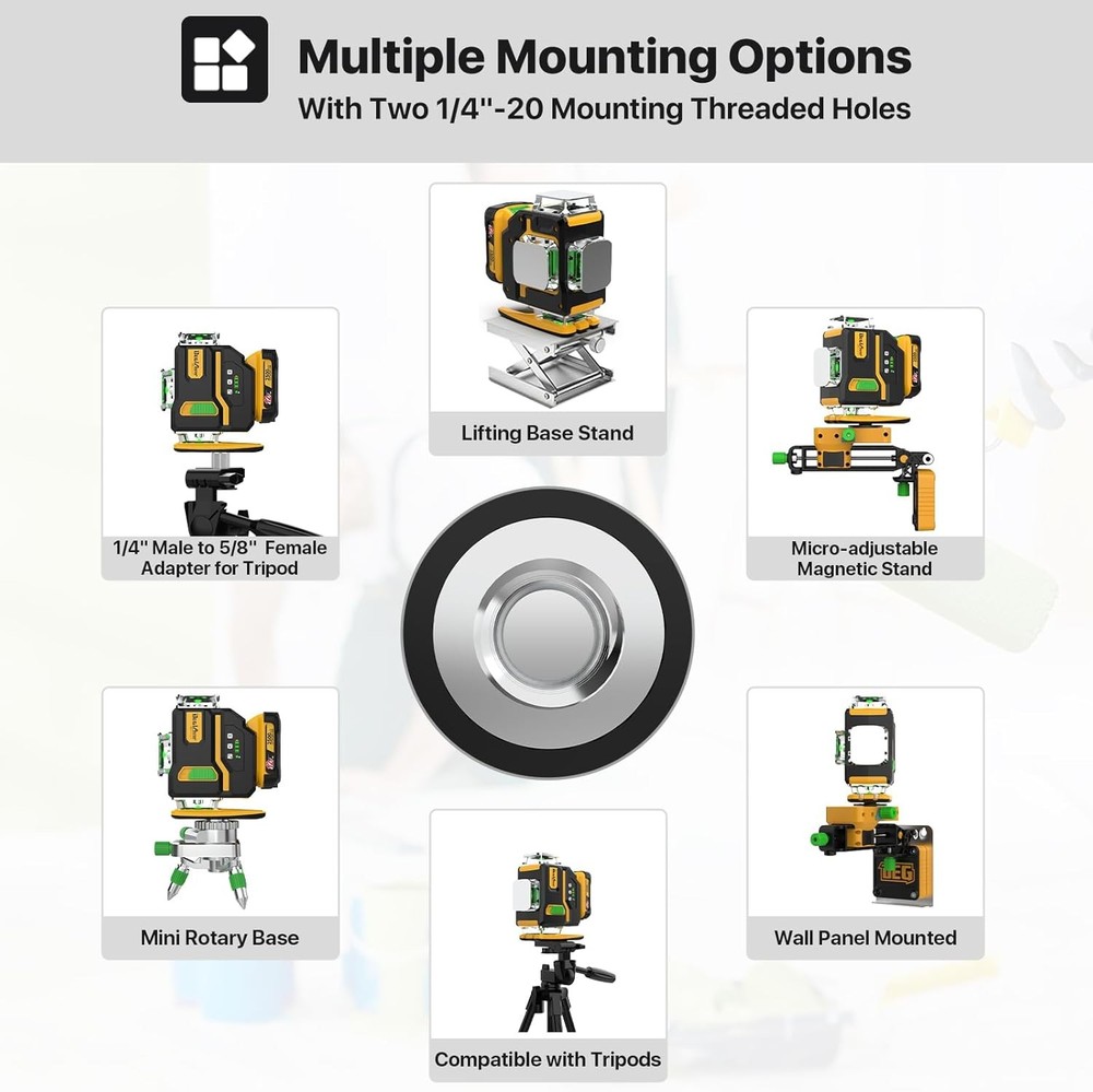 4x360 Green Laser Level Self Leveling