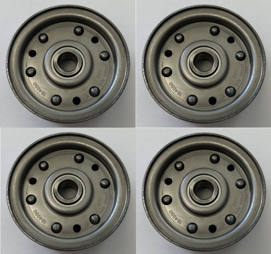 4 - 164090 King Kutter Idler Pulley fits RFM Series Finish Mowers, 4', 5' and 6'