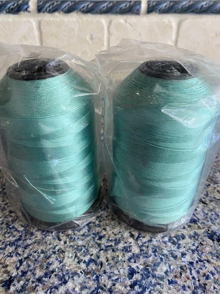 HOLLAND THREAD CO. Rod Wrapping Nylon Thread Spools Assorted Colors 1500 Yards