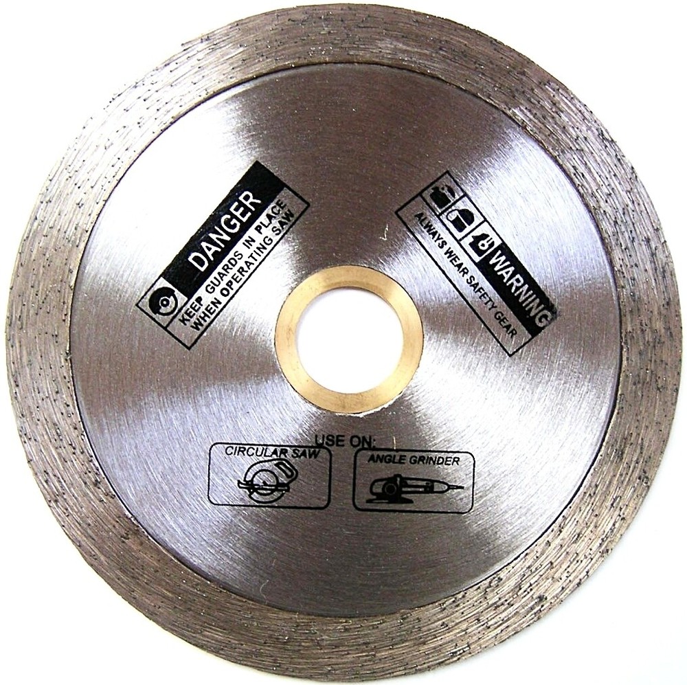 5” Continuous Rim Cutting Diamond Tile Blade Granite Porcelain