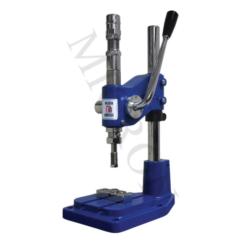 Grommet Machine DEP-2 Stroking Hand Press Machine, #1 (5/16") Self Piercing Dies