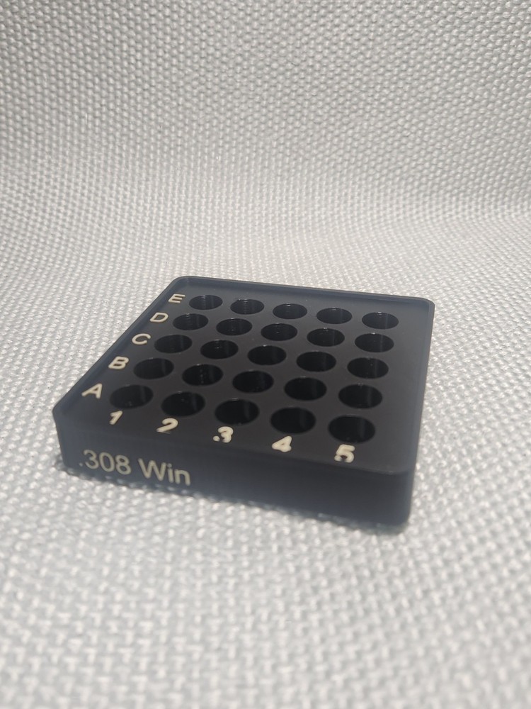 .308 Reloading tray, Stackable, Different color options