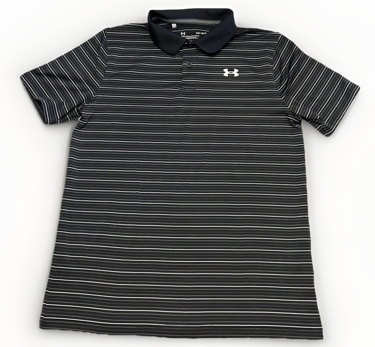 Boys Under Armour Polo Shirt & Golf Chino Shorts Sz YLG 14 Casual Outfit