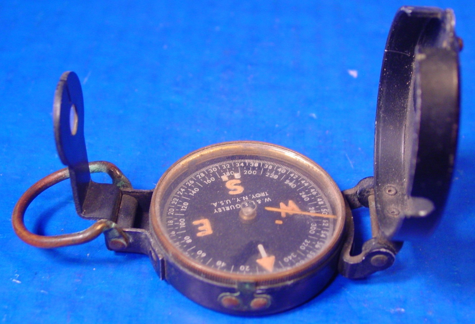 Gurley Folding Hand Compass