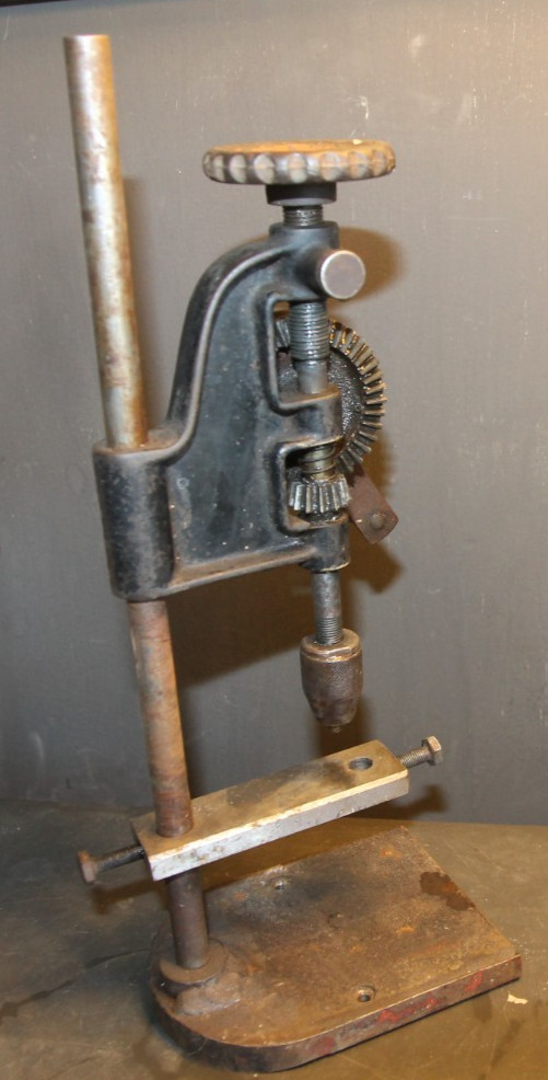 Metabo Vintage small Pillar Drill bench mounted clock maker etc.