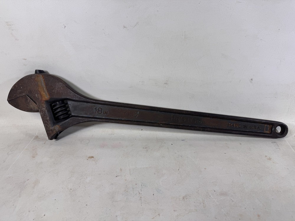 Proto 718S Adjustable Wrench