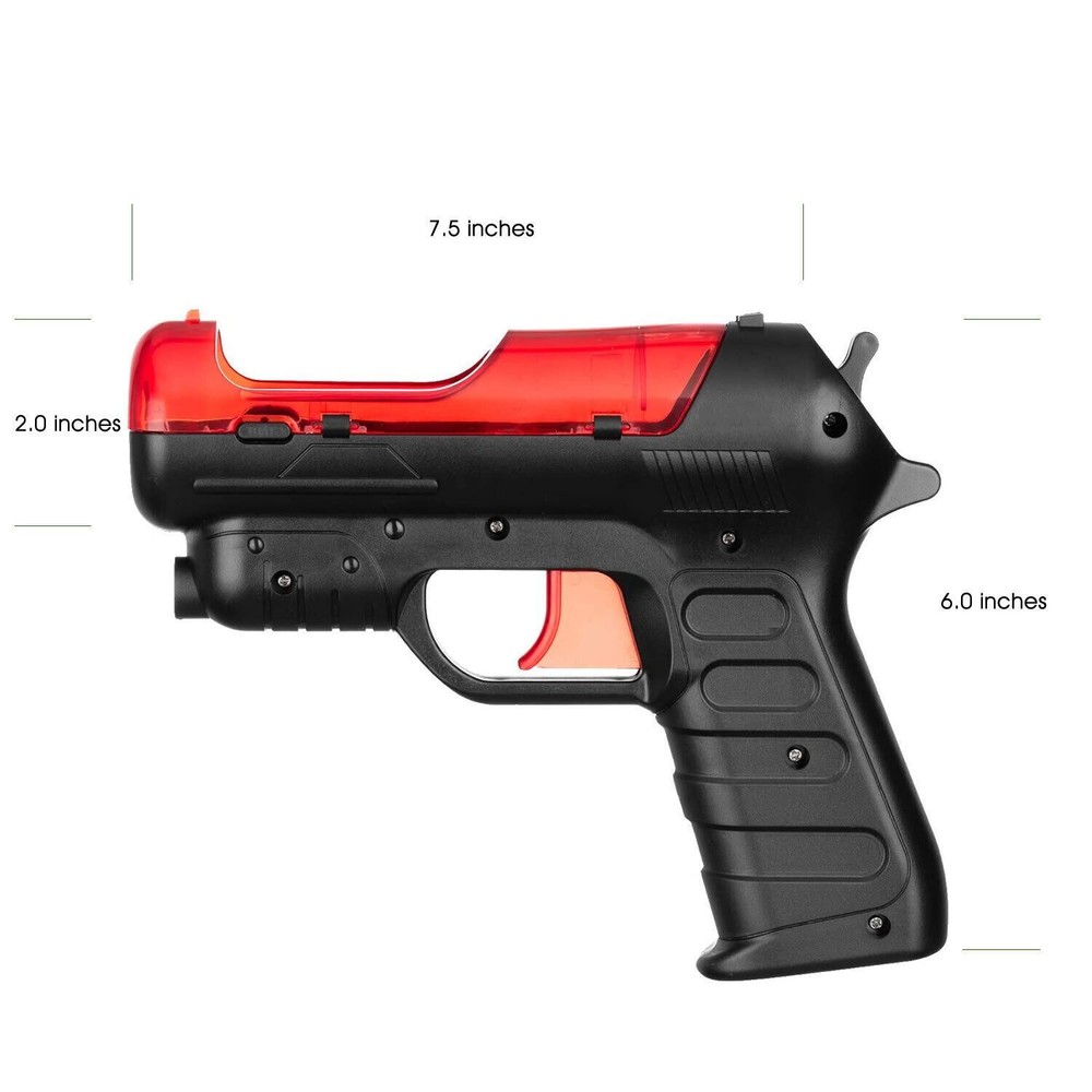 Precision Shot Hand Gun PS Move Motion Controller Compatible for Sony PS3