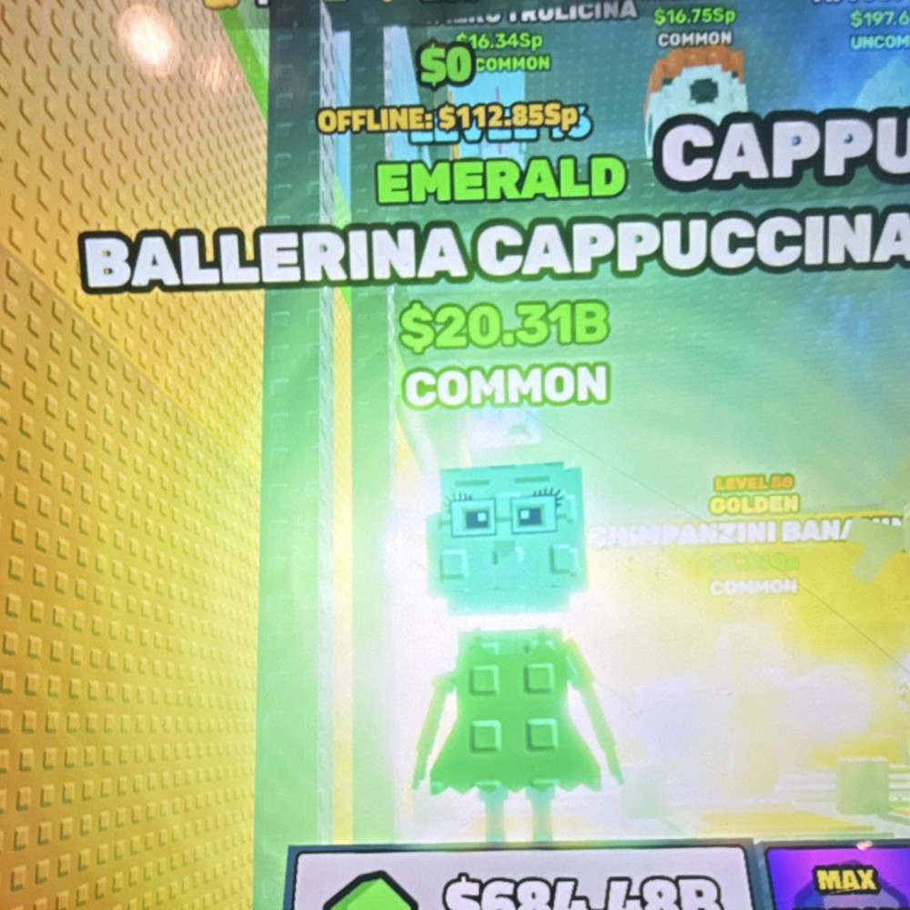 ballerina capuchina (swing for brainrots)