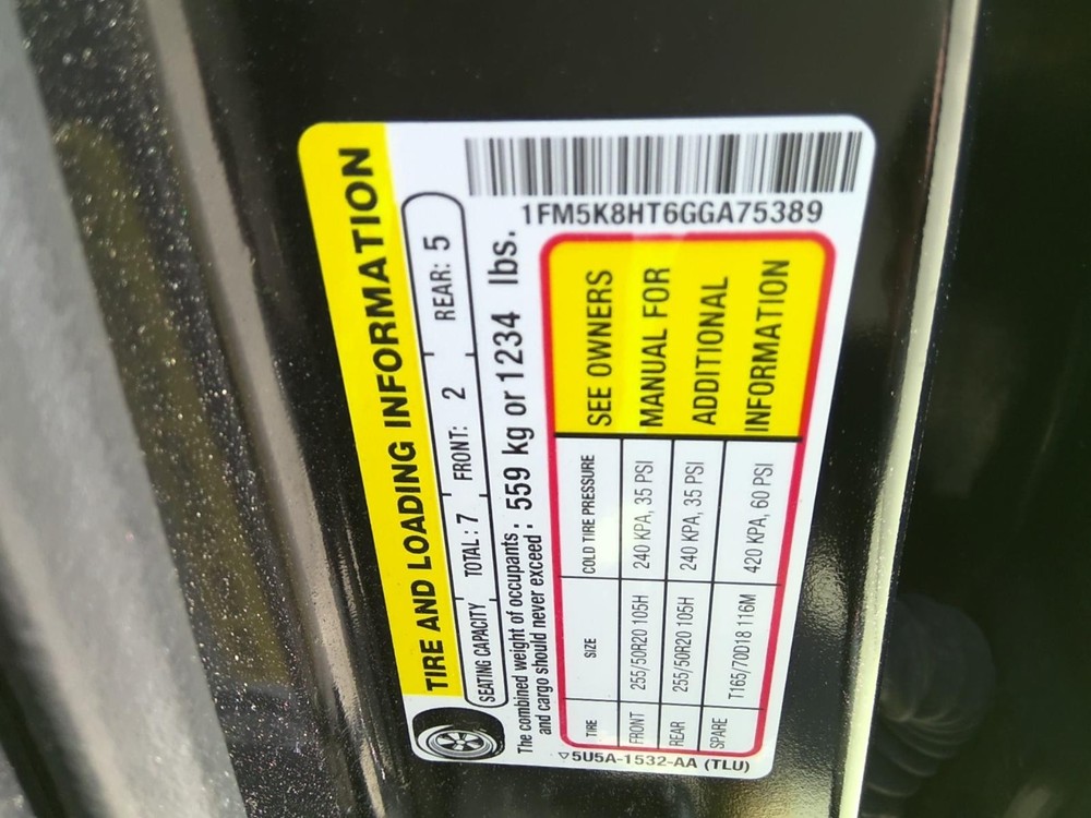 Chassis ECM Temperature Function Control Fits 16 EXPLORER 1389883