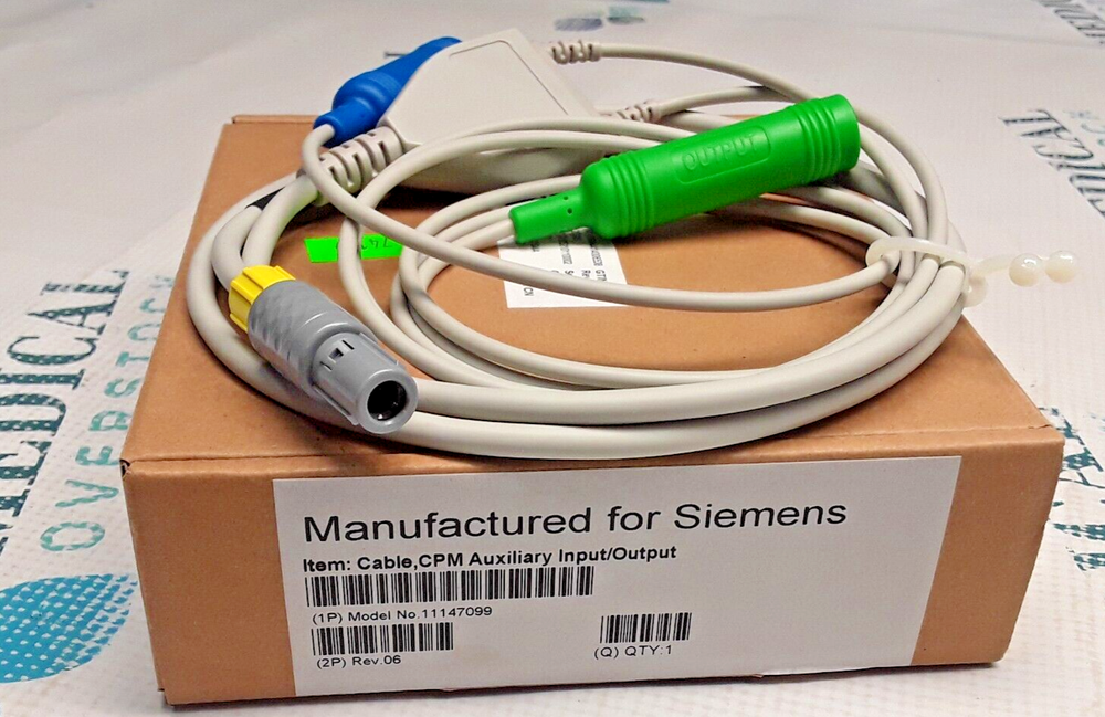 11147099 - SIEMENS - X0004A CABLE, CPM AUXILIARY INPUT/OUTPUT - NEW