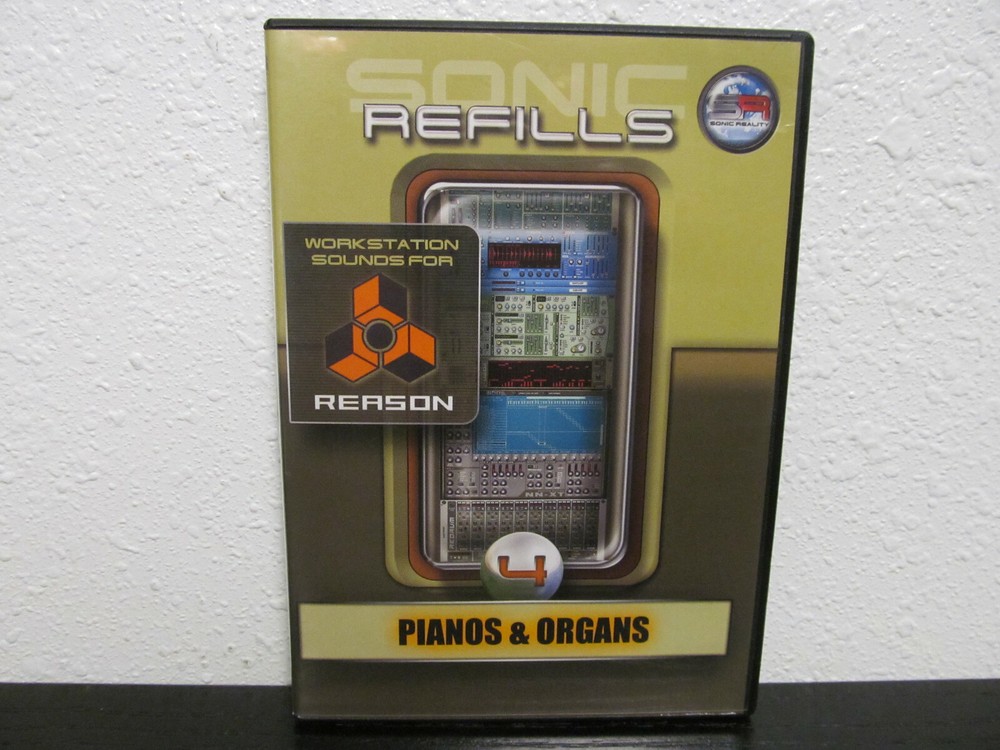 Sonic Refills ~ Volume 4 ( Pianos & Organs ) Windows DVD-ROM