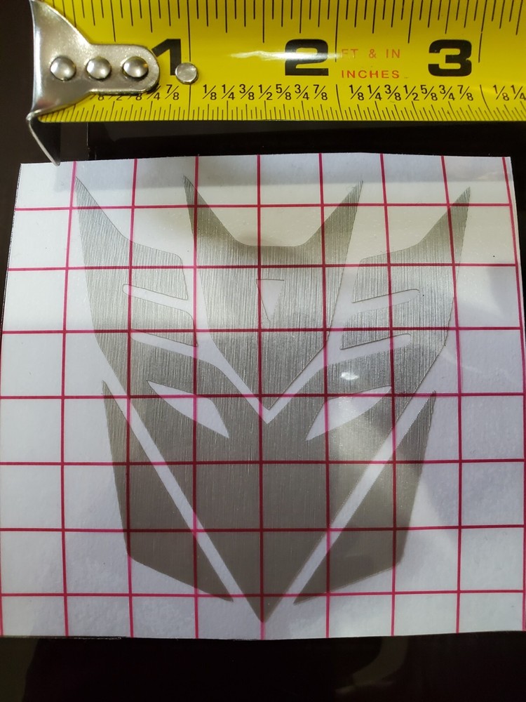 Transformers auto bot Decepdacon decal