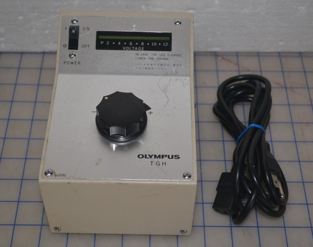 OLYMPUS TGH Variable Output LED-Indicated Microscope Lamp Power Supply