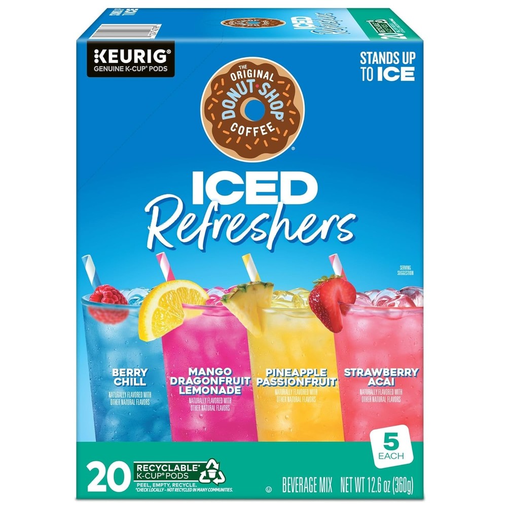 Iced Refreshers K-Cup Pod Variety Pack 20-Count