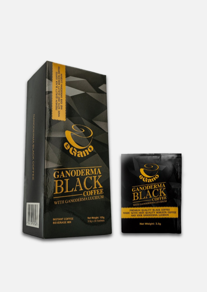 4 Boxes of eGano Premium Ganoderma Black Coffee w/ Ganoderma 30sct/box ekspress
