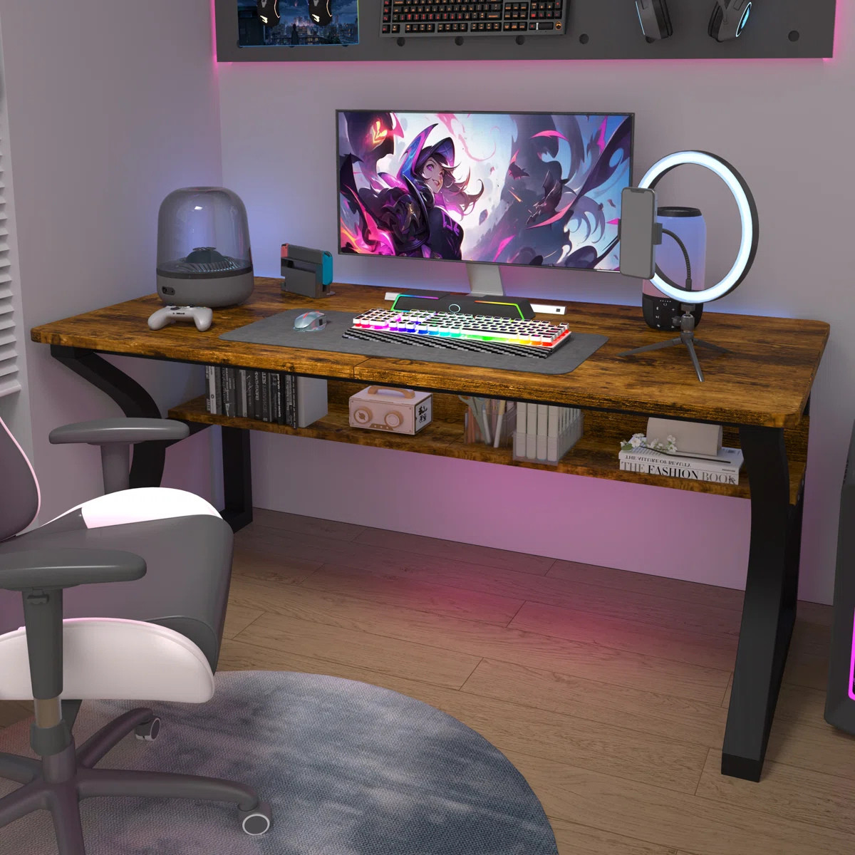 Writing Table Modern Study Work Computer Desk For Home And Office