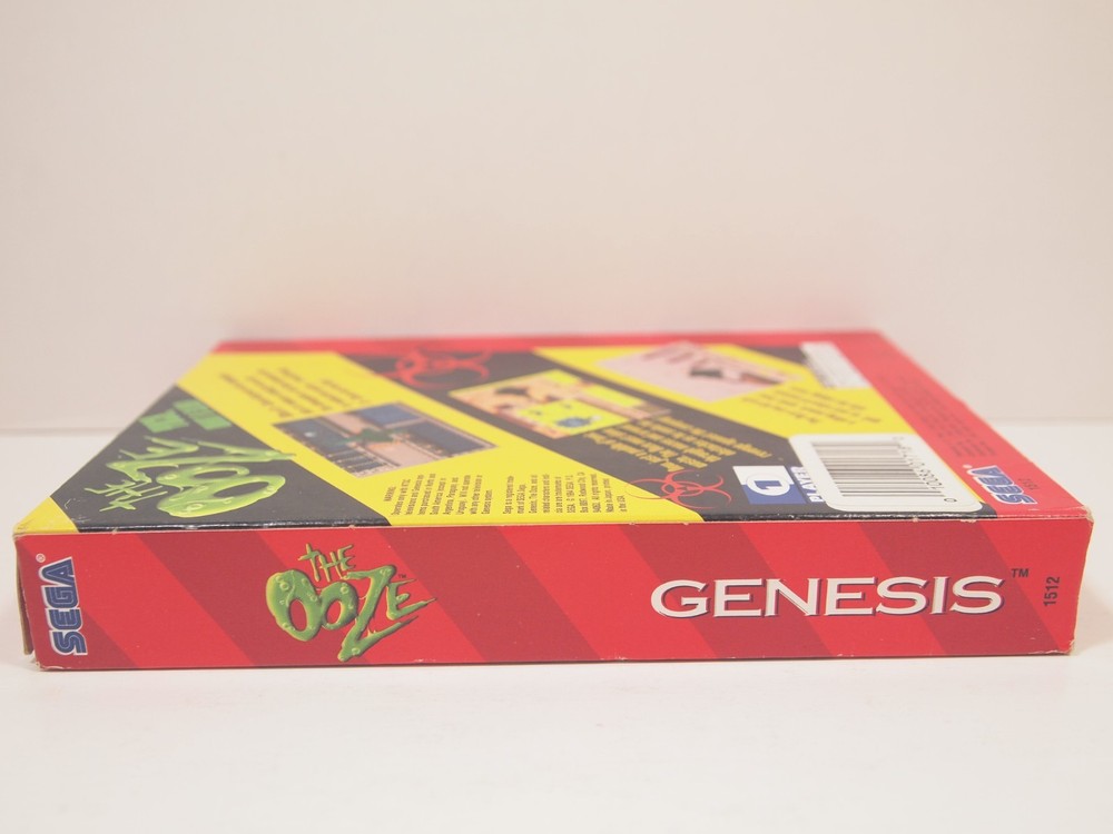 The Ooze (SEGA Genesis) Authentic CARDBOARD BOX ONLY