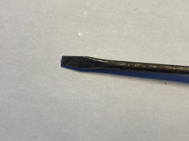 Vintage CREDO USA Plastic Handle Screwdriver 6"
