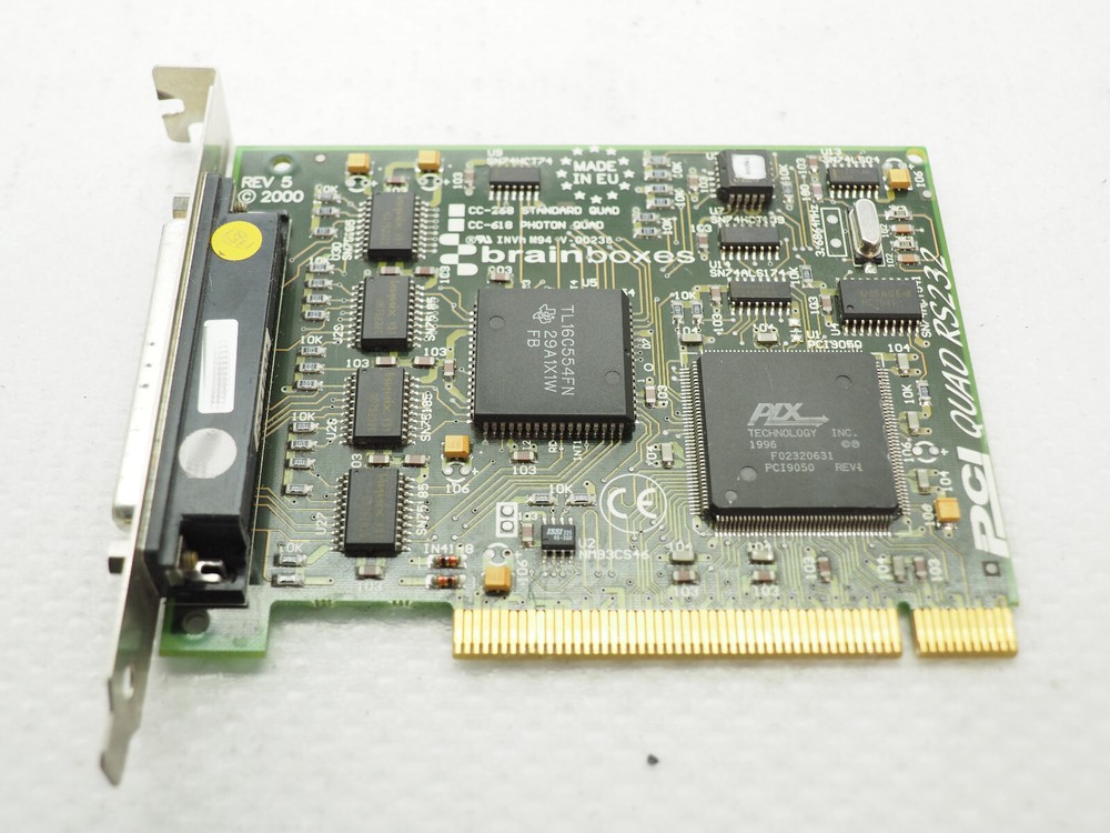 BRAINBOXES CC-268 CC-618 PCI Quad RS232 Board