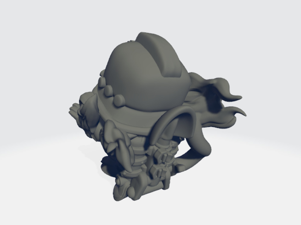 Grimdark Cuteness - Shovel Flamer #1