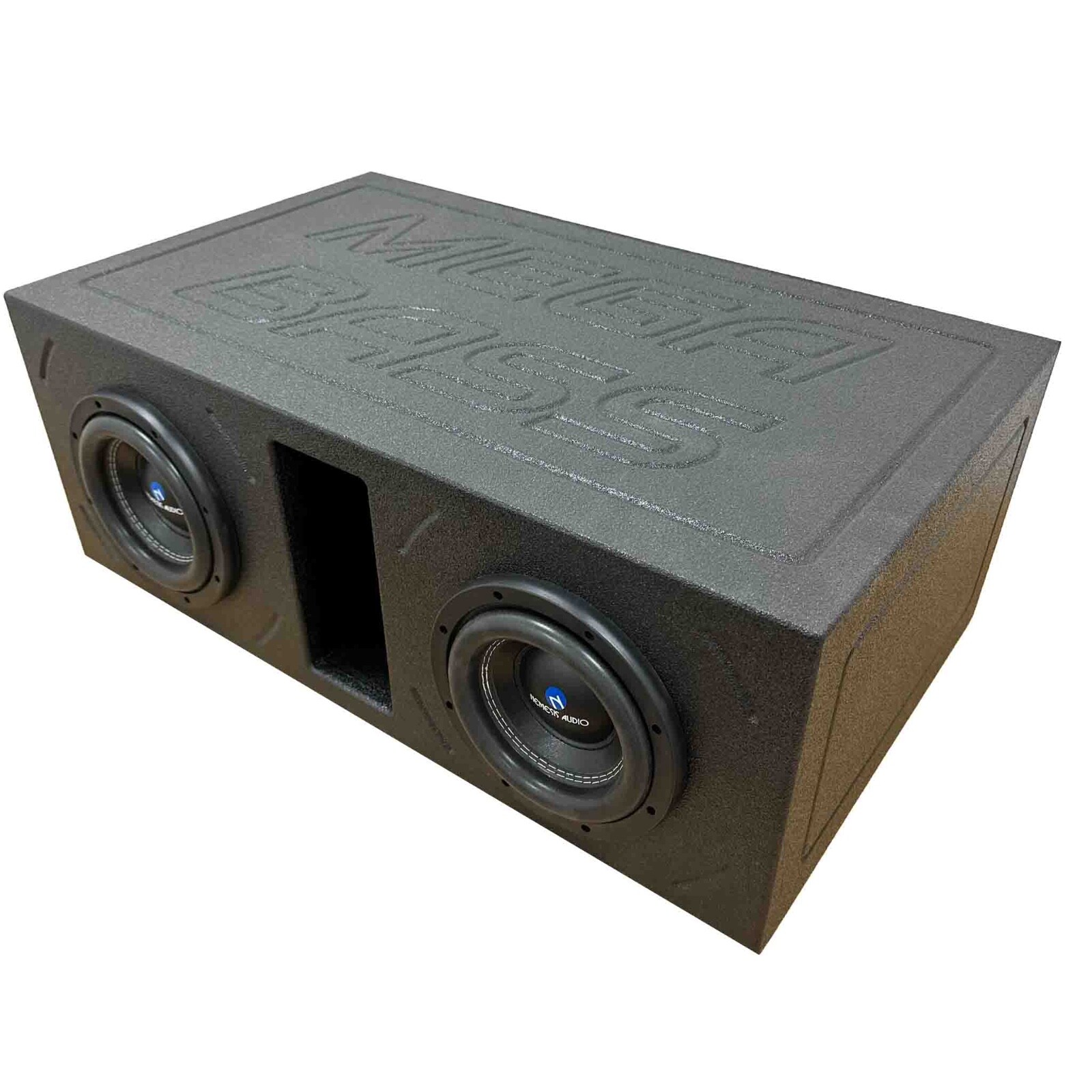 Dual 8" Mega Super Bass Series Subwoofer Box Ported 2x8" Woofers