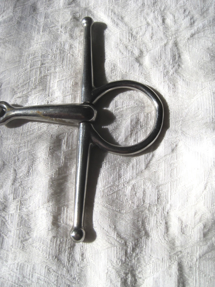 Full Check Snaffle 5'' Stainless Steel