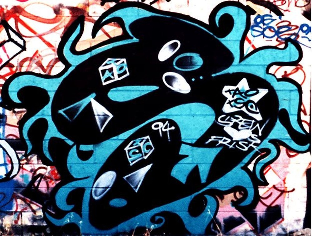 683 GRAFITTI ART IMAGES ON CD ROM (A2)