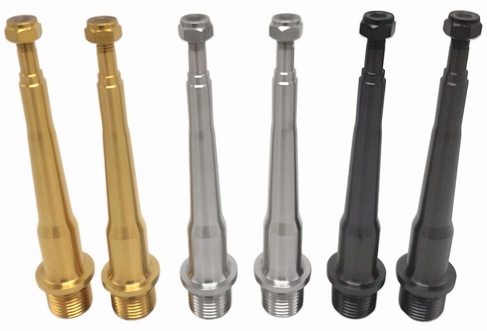 HT Components EVO & EVO+: 2 titanium axles - 43 % lighter - 4 colors on choice