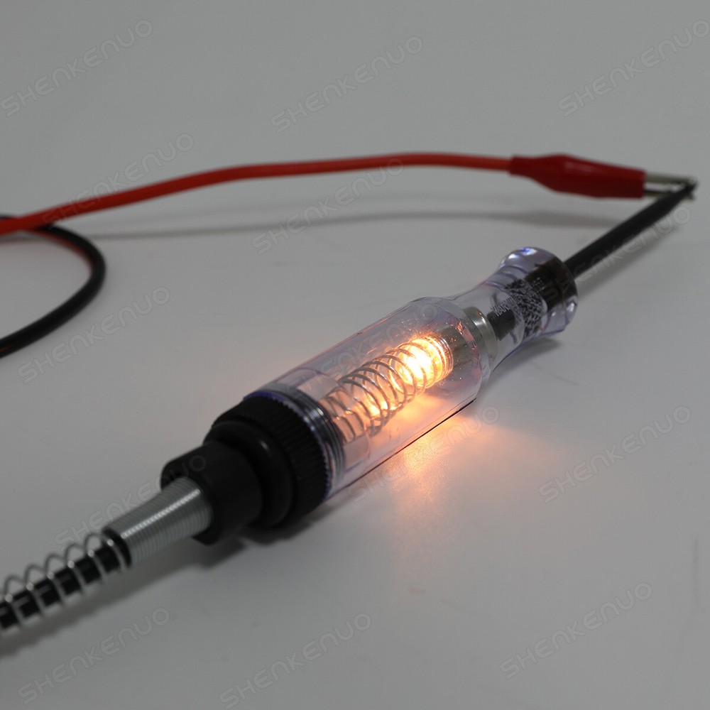 Car Voltage Circuit Tester For 6V/12V DC System Probe Continuity Test Light