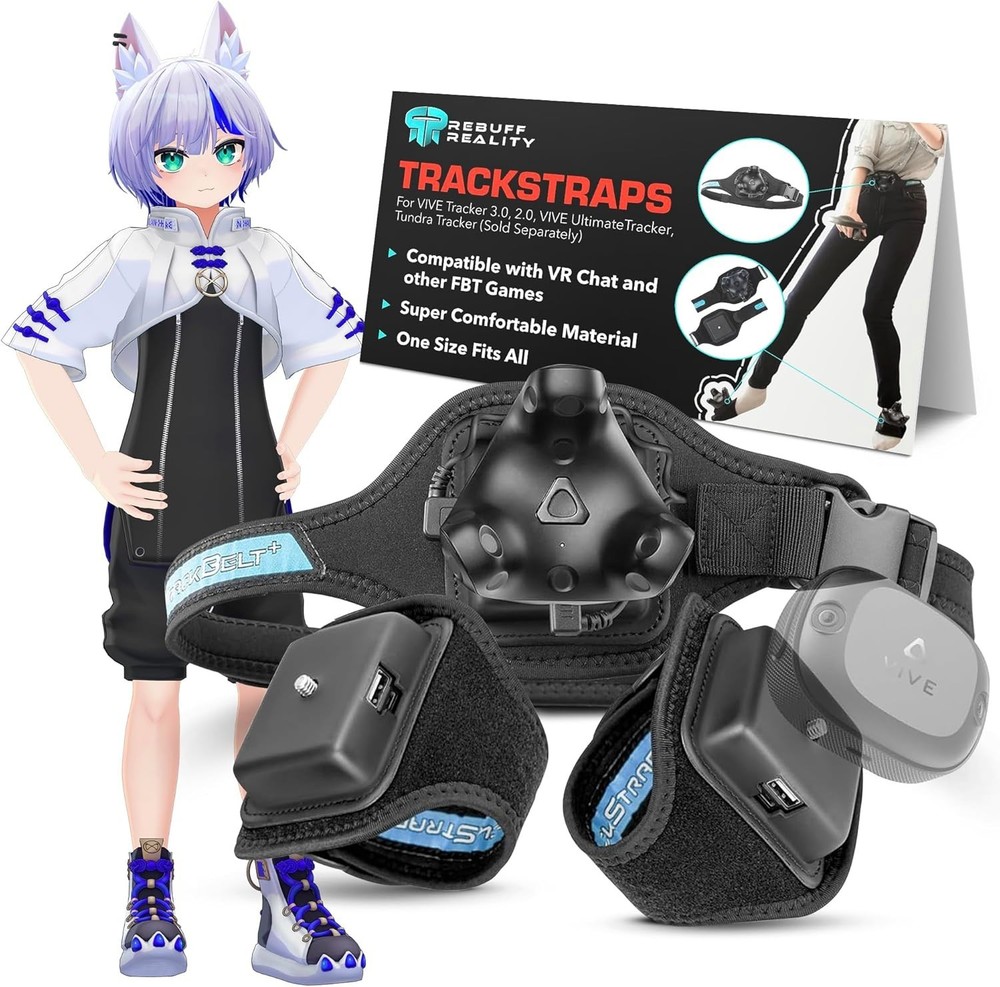 Trackstrap Plus Vive Ultimate Tracker Straps – Compatible for Vive Tracker 2....