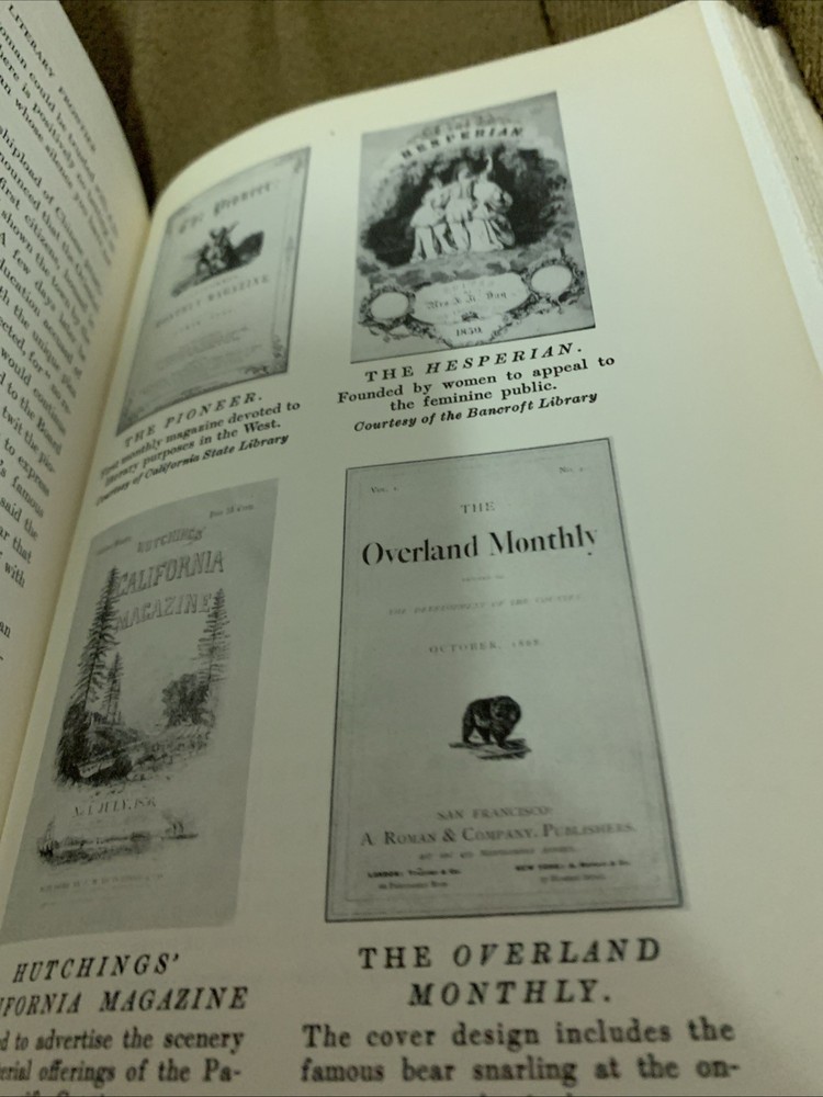 San Francisco's Literary Frontier Book by Franklin Walker 1939 First Edition