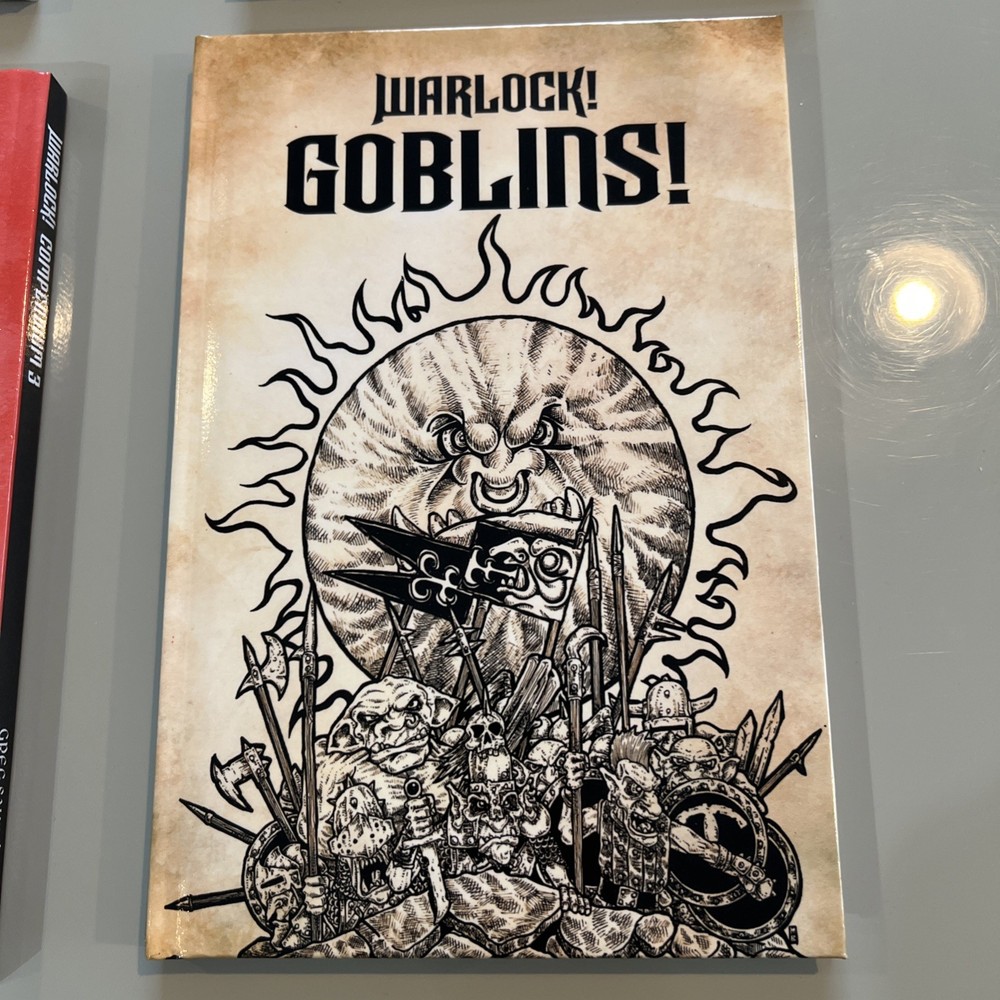 Warlock! RPG Compendium Vol 1, 2 & 3 + Goblin By Fire Ruby Designs BOSR