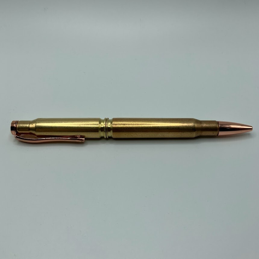 Bullet Casing Twist Pen - Made with real Bullets