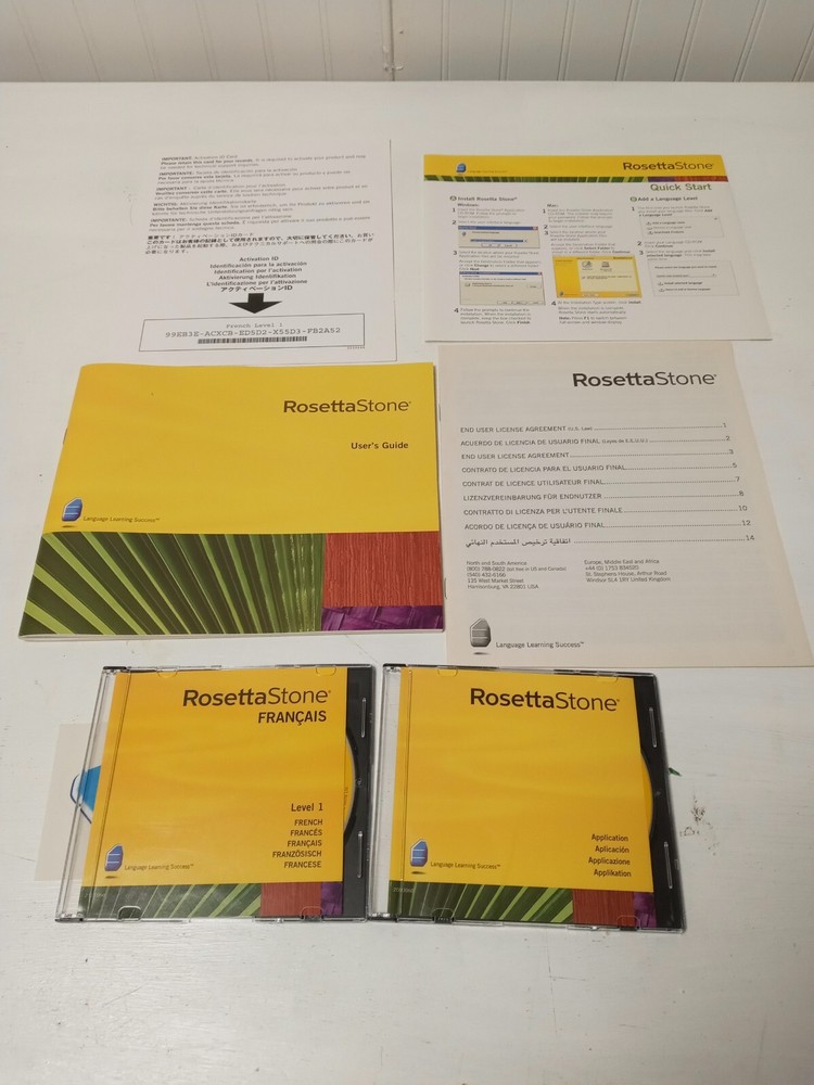 Rosetta Stone French 3 Level 1