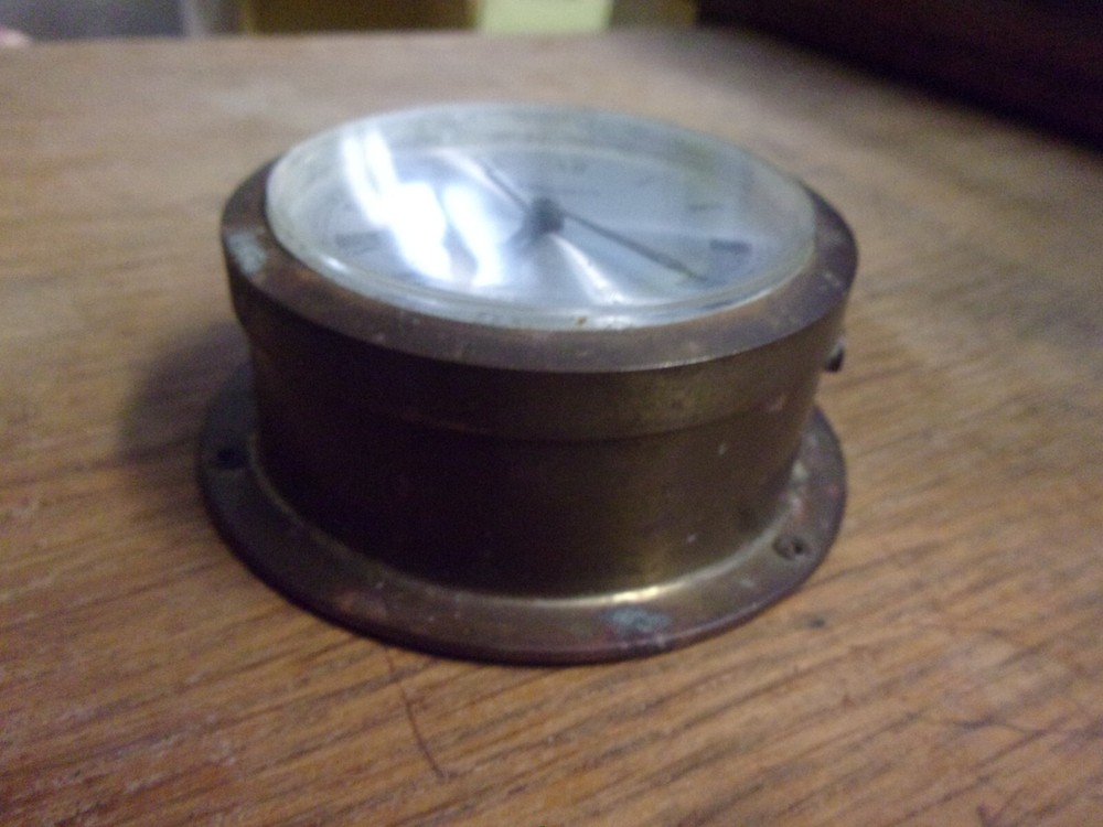 Original 1900's talamex Ship clock Germany